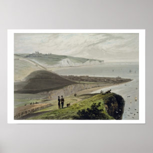 Dover, from Shakespeare's Cliff, from 'A Voyage Ar Poster