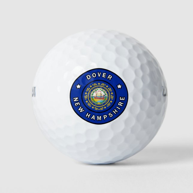 Dover New Hampshire Golf Balls (Front)