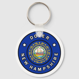 Dover New Hampshire Keychain