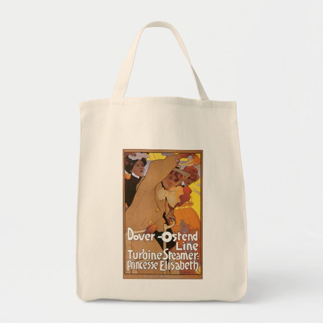 Dover-Ostend Line Tote Bag (Front)