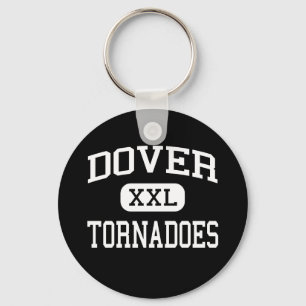 Dover - Tornadoes - Dover High School - Dover Ohio Keychain
