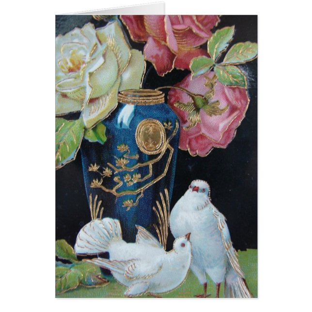 Doves and Vase (Front)