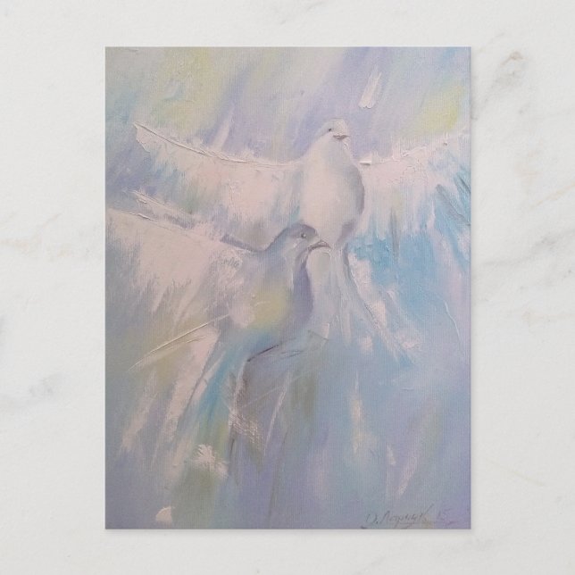 doves of Peace Postcard (Front)