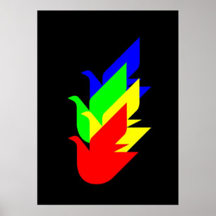 Doves of Peace Poster