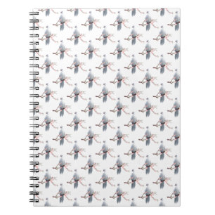 Doves on Branch Notebook