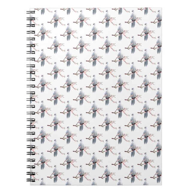 Doves on Branch Notebook (Front)