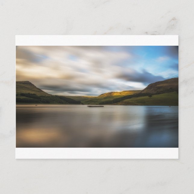 Dovestone Reservoir Postcard (Front)