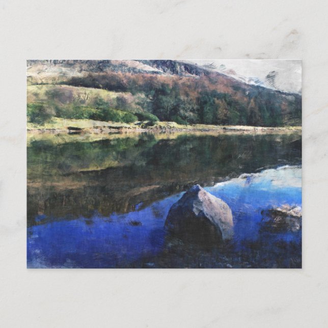 Dovestone Reservoir Postcard (Front)