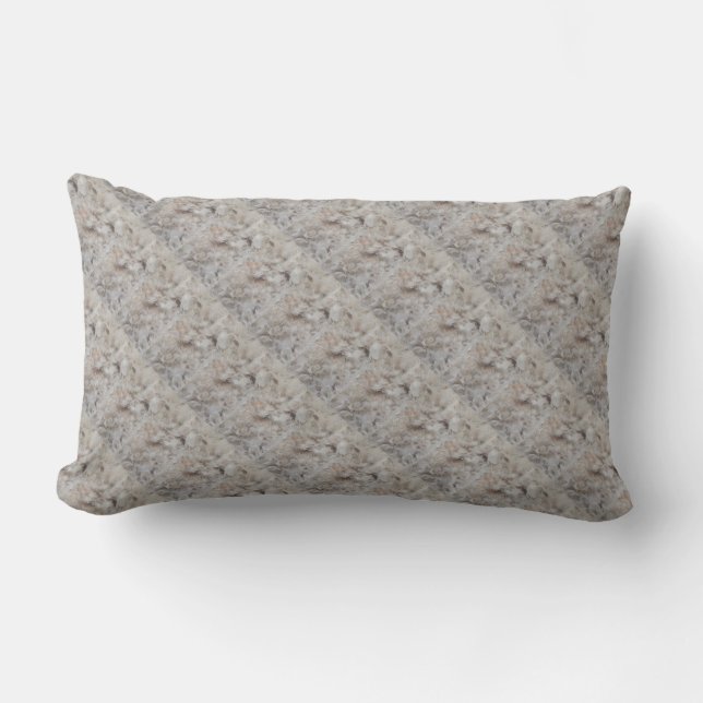 Down Comforter Feathers Photography Funny Outdoor Pillow (Front)