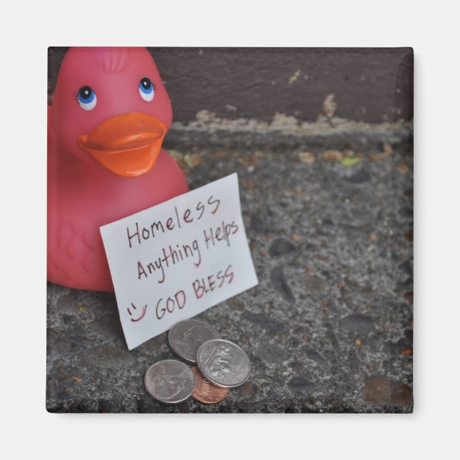 Down in the Ducks Magnet (Front)