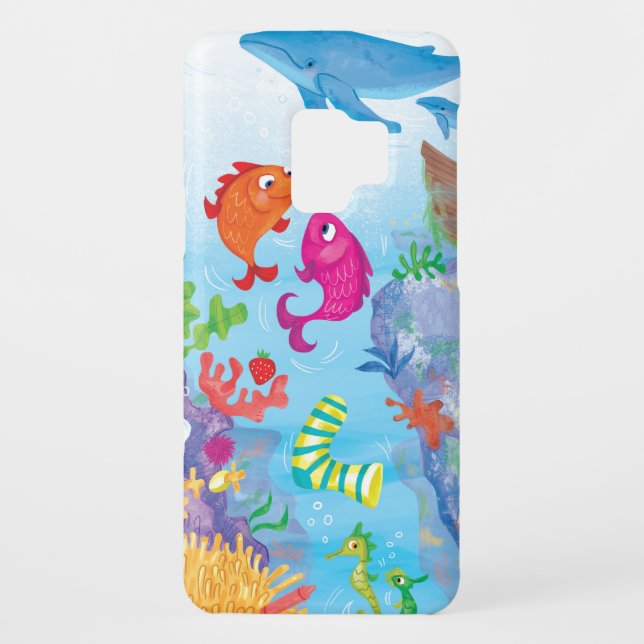 Down In The Ocean Case-Mate Samsung Galaxy Case (Back)