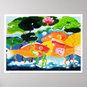 Down in the Pond Poster