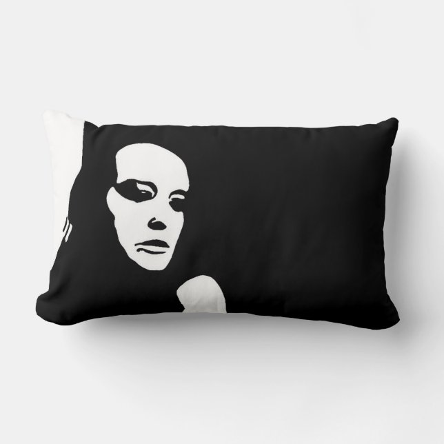 Down Looker Lumbar Pillow (Front)