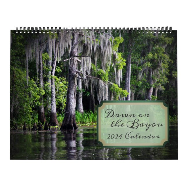 Down on the Bayou 2024 Calendar (Cover)