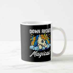 Down Right Magical Unicorn Down Syndrome Awareness Coffee Mug