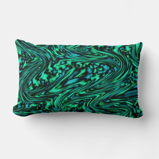 Down Stream  Lumbar Pillow (Front)