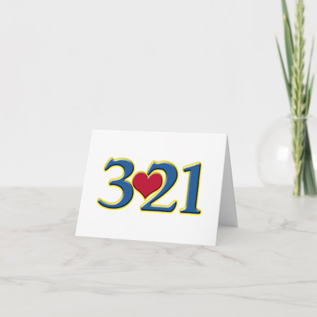 Down Syndrome Awareness Card (Front)