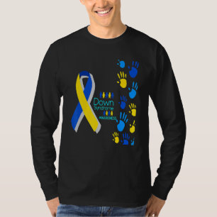 Down Syndrome Awareness Hand For Men Women Kids 3 T-Shirt
