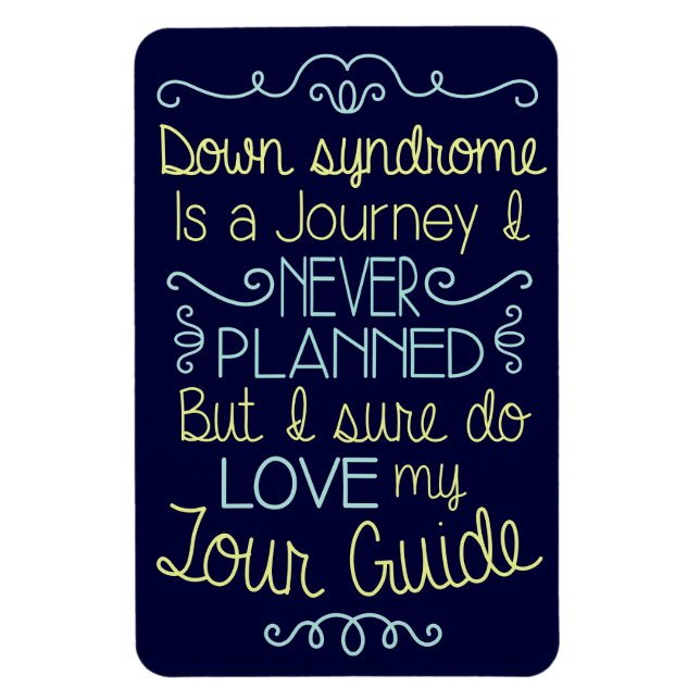 Down syndrome Awareness Magnet (Vertical)