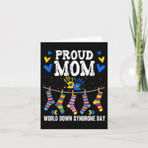 Down Syndrome Awareness Mom _1 Card