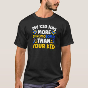 Down Syndrome Awareness Outfit Dad Mom Down Syndro T-Shirt