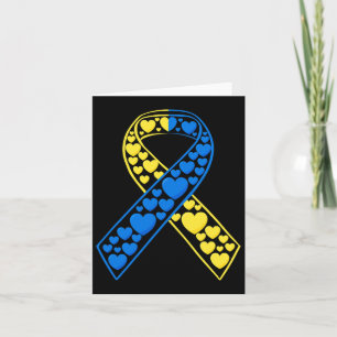Down Syndrome Awareness T21 Day Women Kids Card
