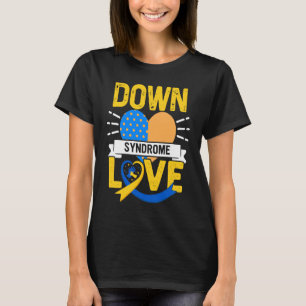 Down Syndrome Awareness Trisomy Blue Ribbon WDSD 2 T-Shirt