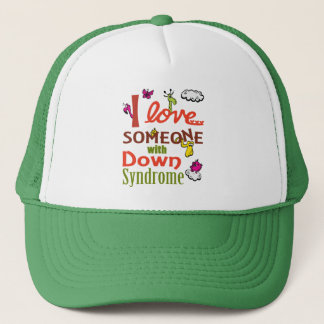 Down syndrome awareness trucker hat