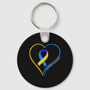 Down Syndrome Awareness - World Down Syndrome Day  Keychain