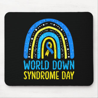 Down Syndrome Day Awareness National T21 Month Rai Mouse Pad
