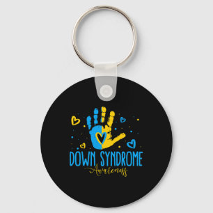 Down Syndrome Day Down Syndrome Awareness Keychain