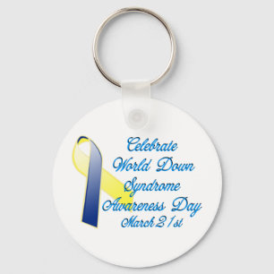 Down Syndrome Day Keychain