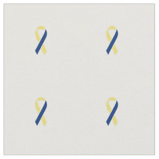 Down Syndrome ribbon fabric