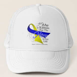 Down Syndrome Ribbon Hero in My Life Trucker Hat