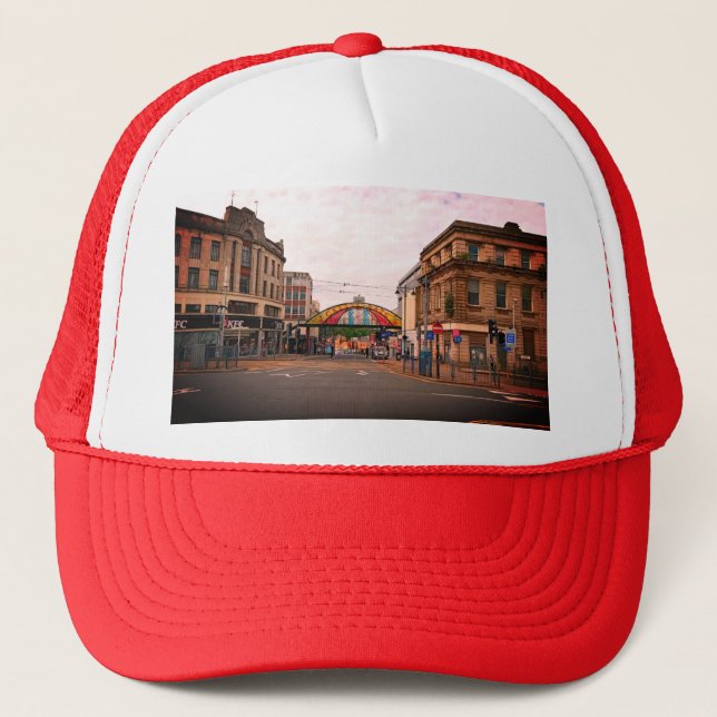 Down the bottom end trucker hat (Front)