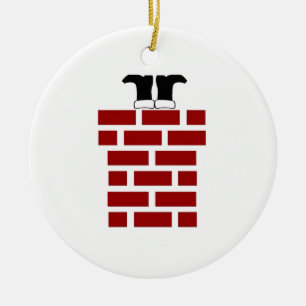 Down the Chimney Ornament