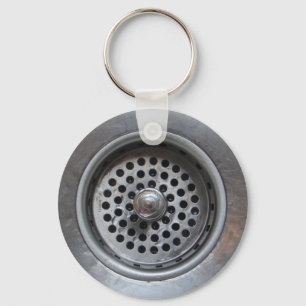 Down the Drain Keychain