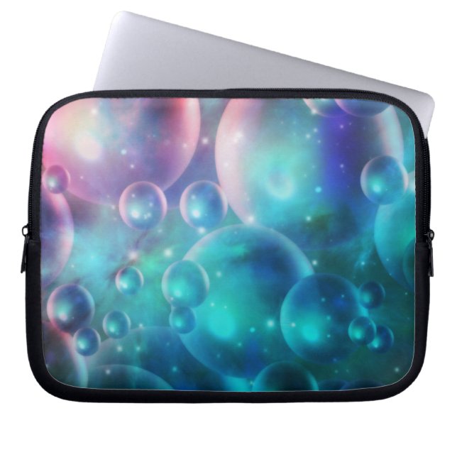 Down the Empyrean Stream Laptop Sleeve (Front)