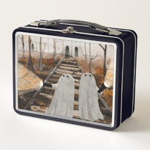 Down The Haunted Tracks Metal Lunch Box