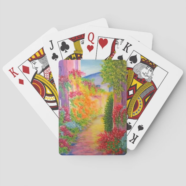 Down the Lane Playing Cards (Back)