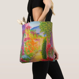 Down the Lane Tote Bag
