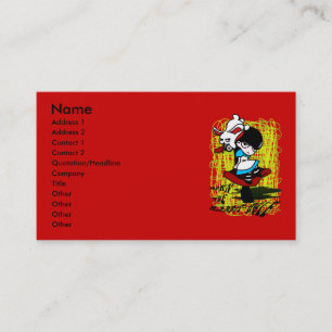 Down the Rabbit-Hole Business Card