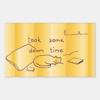 down time sticker