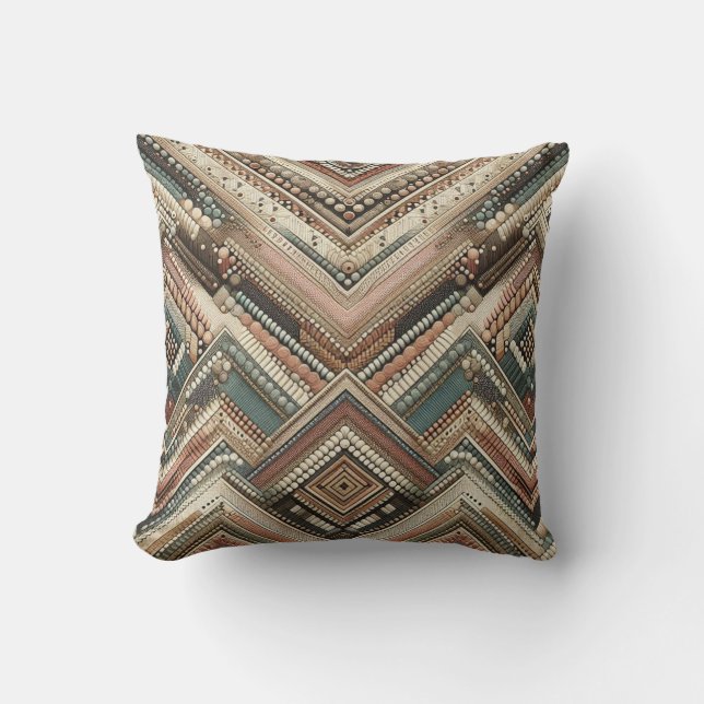 Down to Earth II Throw Pillow (Front)