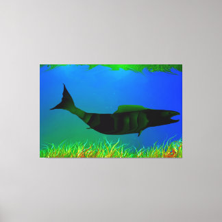 Down Under Digital Painting on Canvas