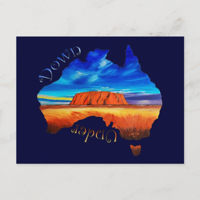 Down Under Postcard (Front)