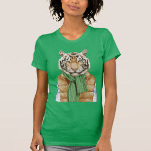 Down Vest Tiger T-Shirt
