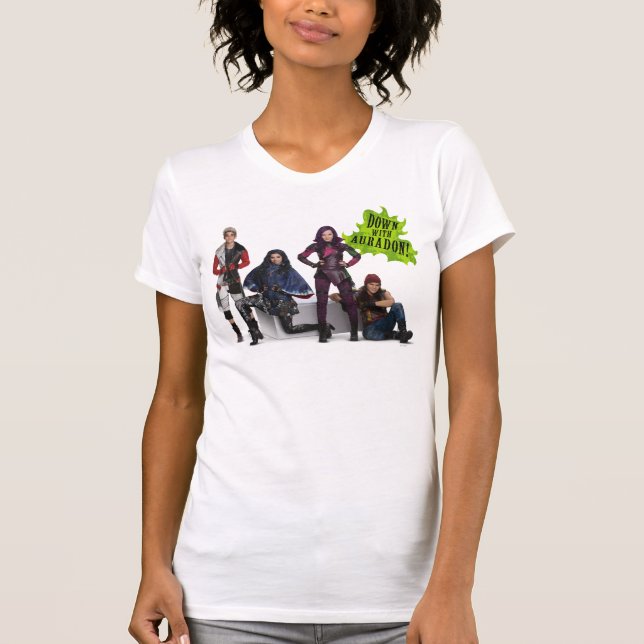 Down With Auradon T-Shirt (Front)