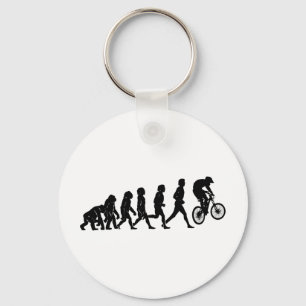 Downhill evolution keychain