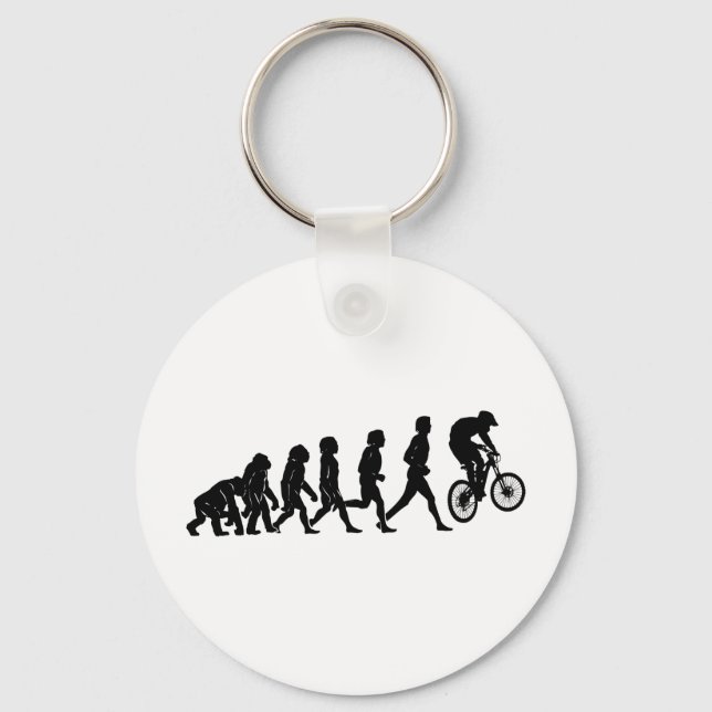 Downhill evolution keychain (Front)
